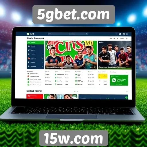 Análise das funcionalidades do site 5gbet.com